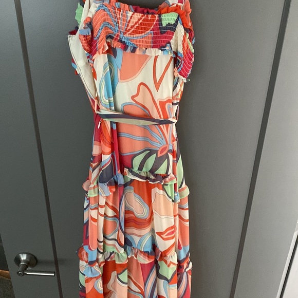Colorful print maxi dress - Picture 6 of 6